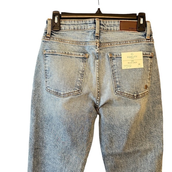 Fidelity Denim Jimi Relax Crop size 25 X 25 - Picture 7 of 12
